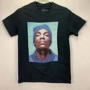 Merch Traffic Mens Snoop Beanie Graphic Slim Fit T-Shirt Black S